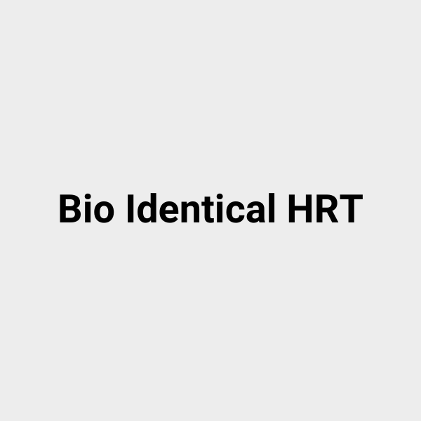 Bio Identical HRT
